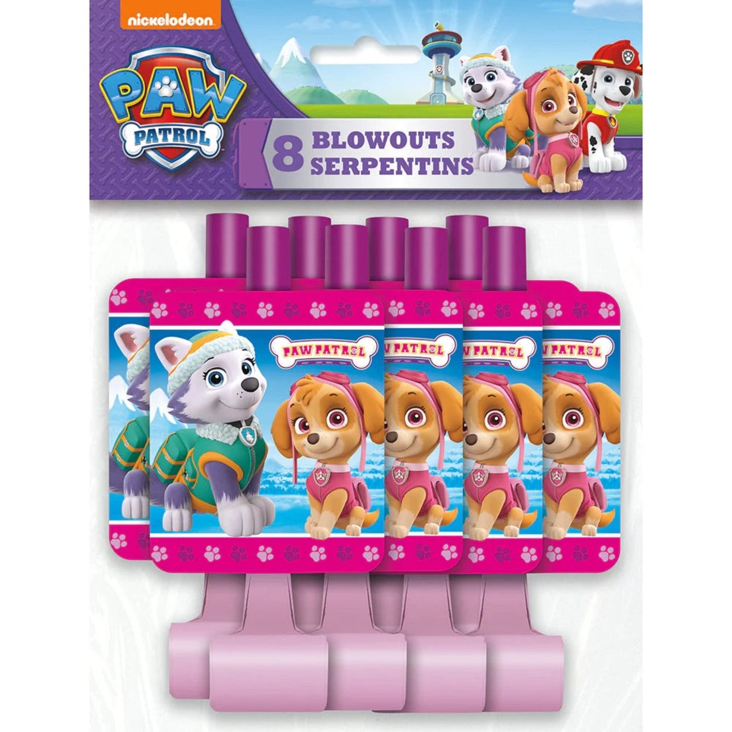 Paw Patrol Girl Blowouts