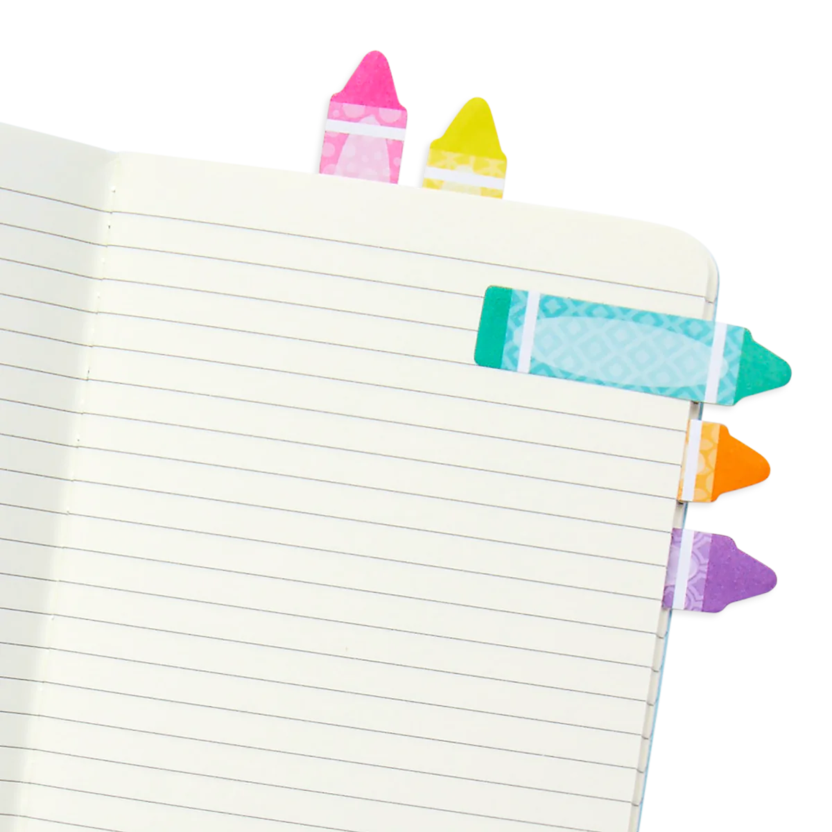 Note Pals Sticky Tabs - Rainbow Crayons (1 Pack)