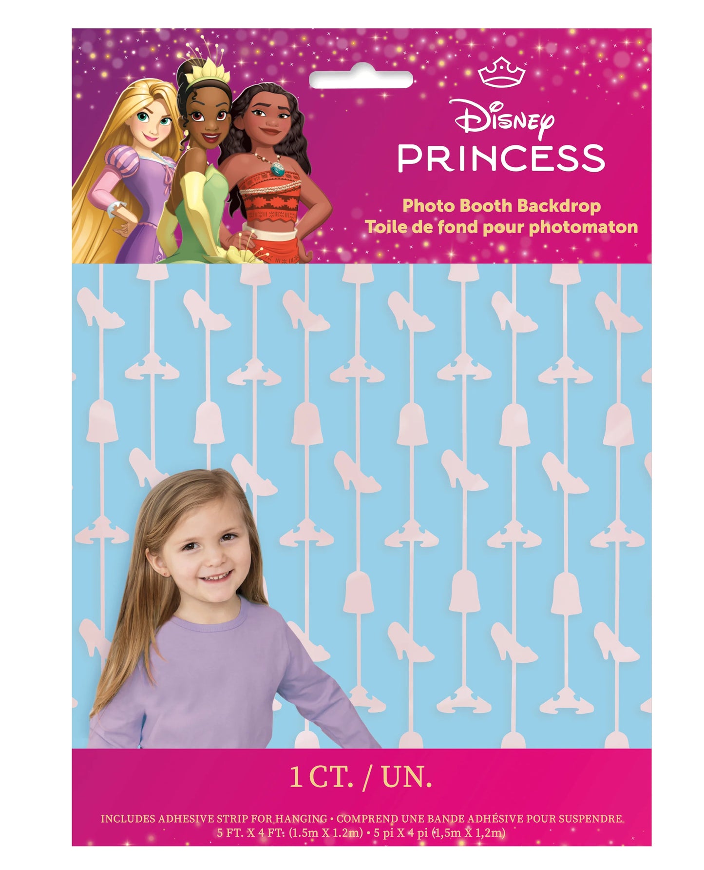Disney Princess Foil Cutout Photo Booth Backdrop