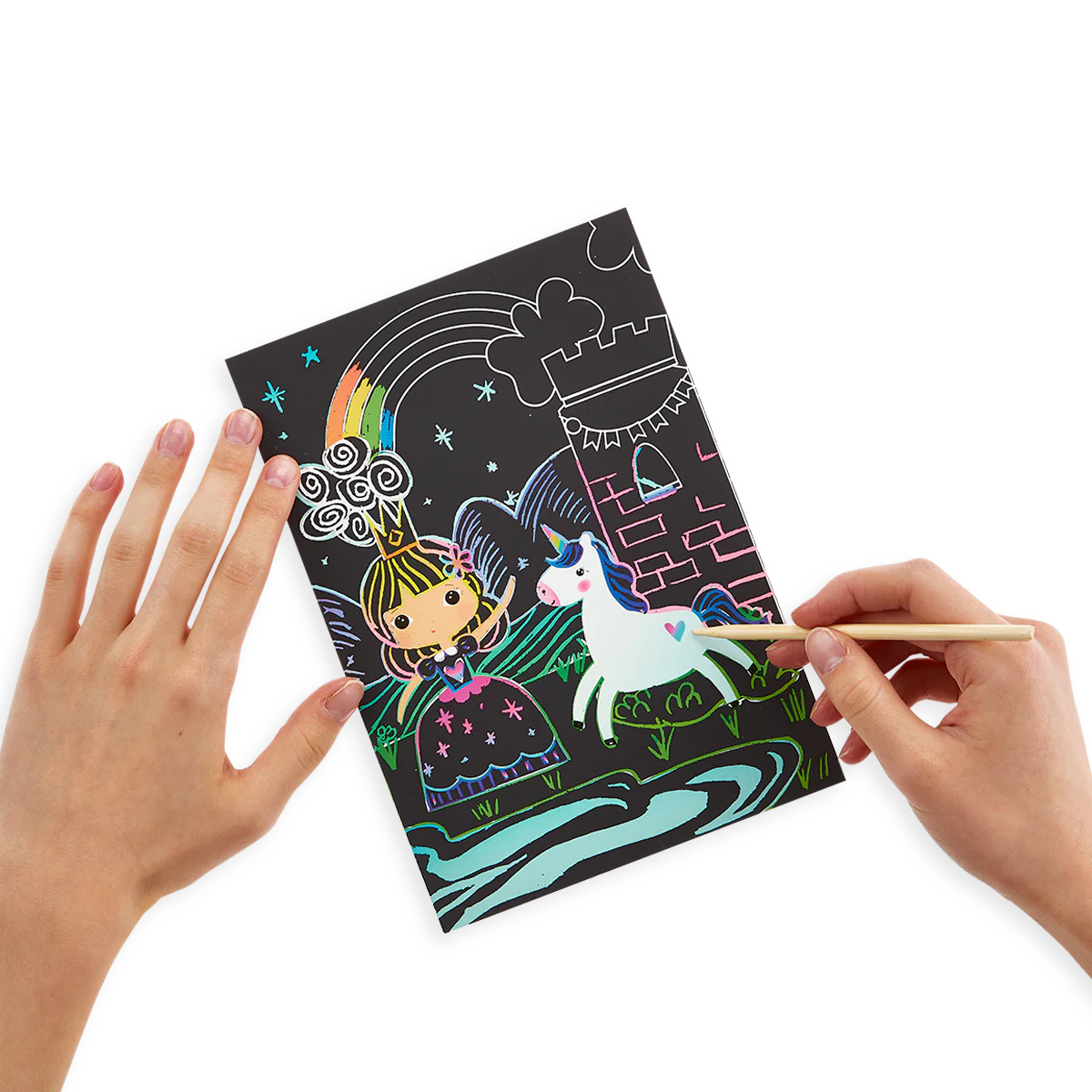 Magical Unicorn Scratch and Scribble Scratch Art Kit