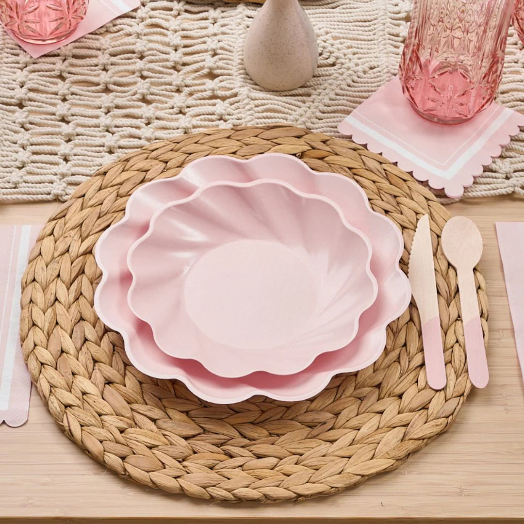 Simply Eco Compostable Dinner Plate Blush