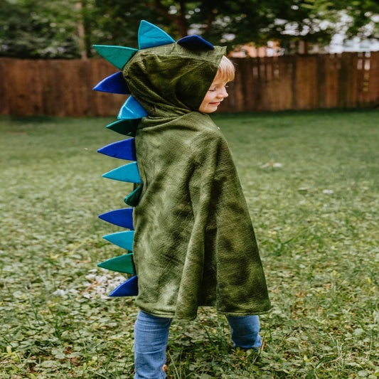 Capa Dragón con Garras Verde