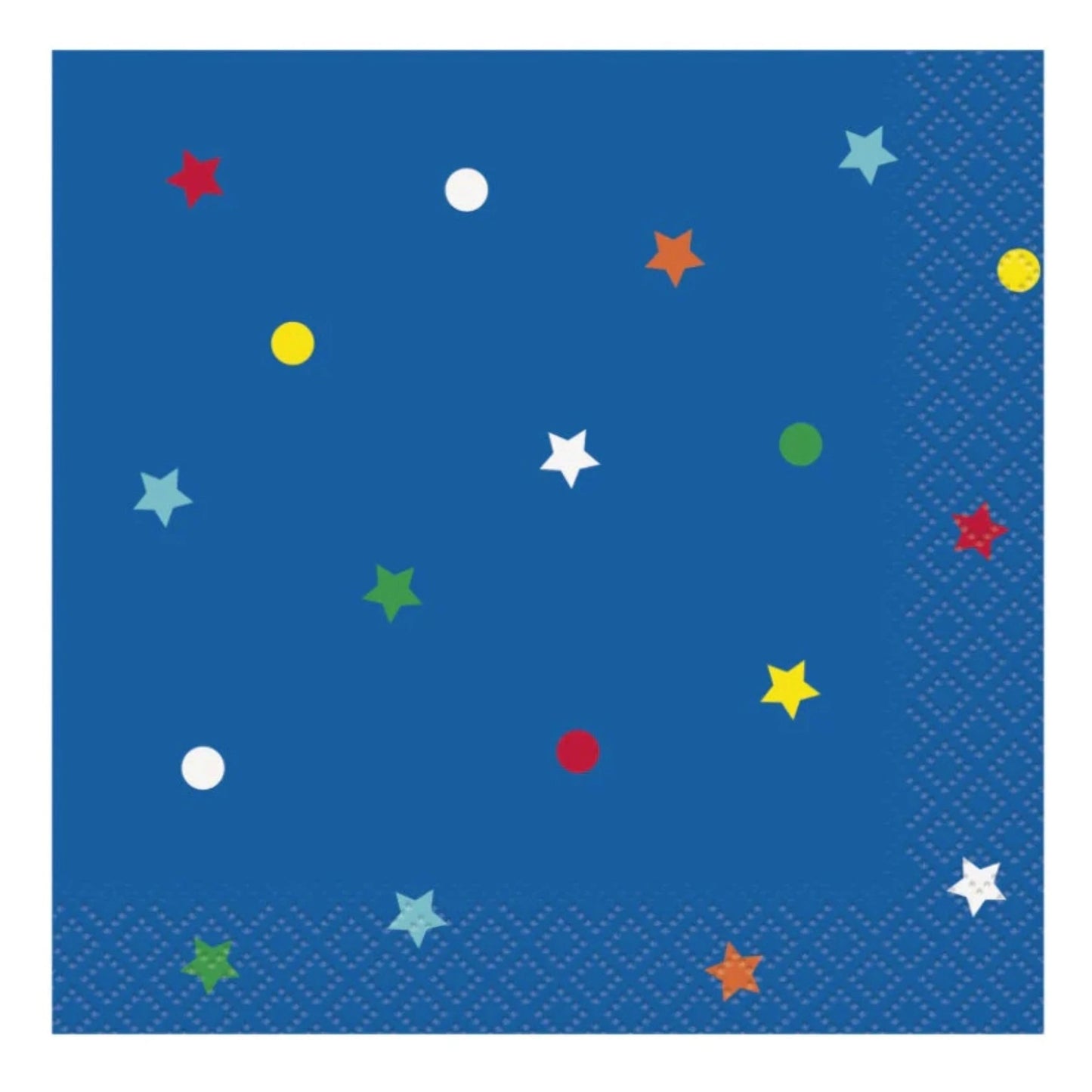 Dots & Stars Birthday Beverage Napkins