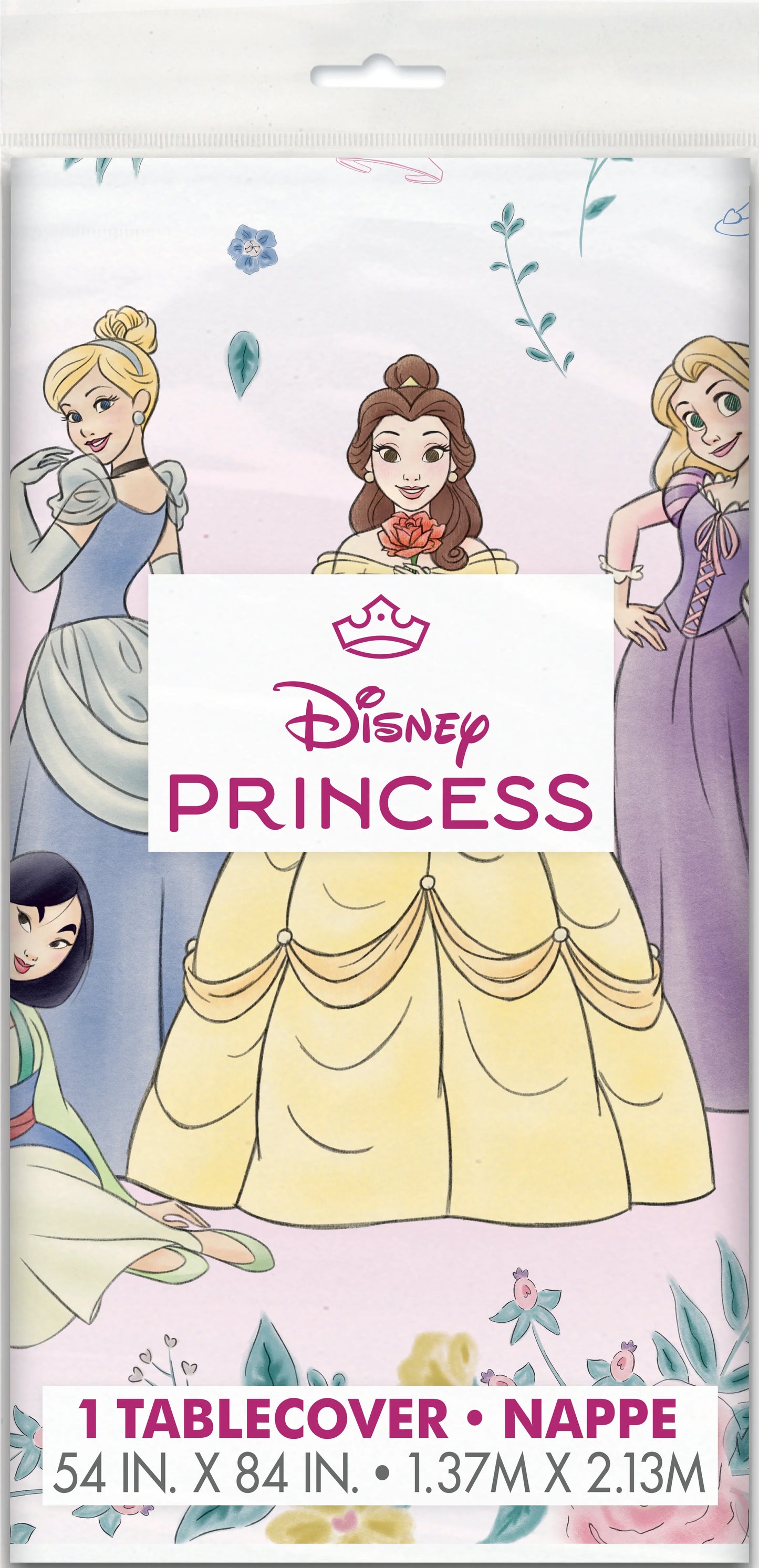 Disney Princess plastic tablecloth