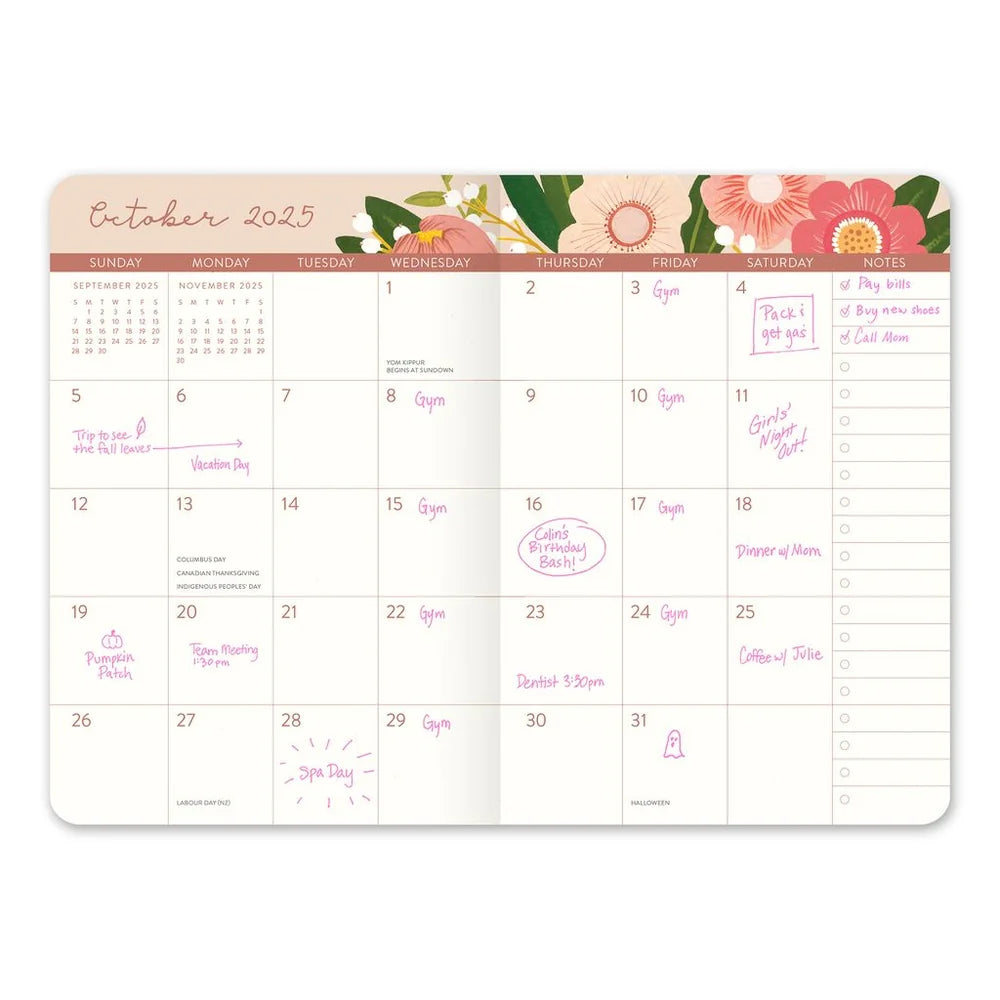 2025 Bella Flora - Monthly Pocket