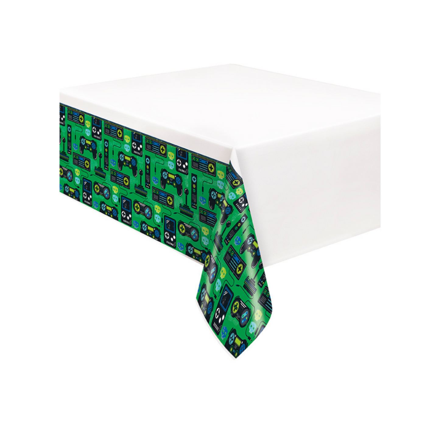 Gamer Birthday Rectangular Plastic Table Cover
