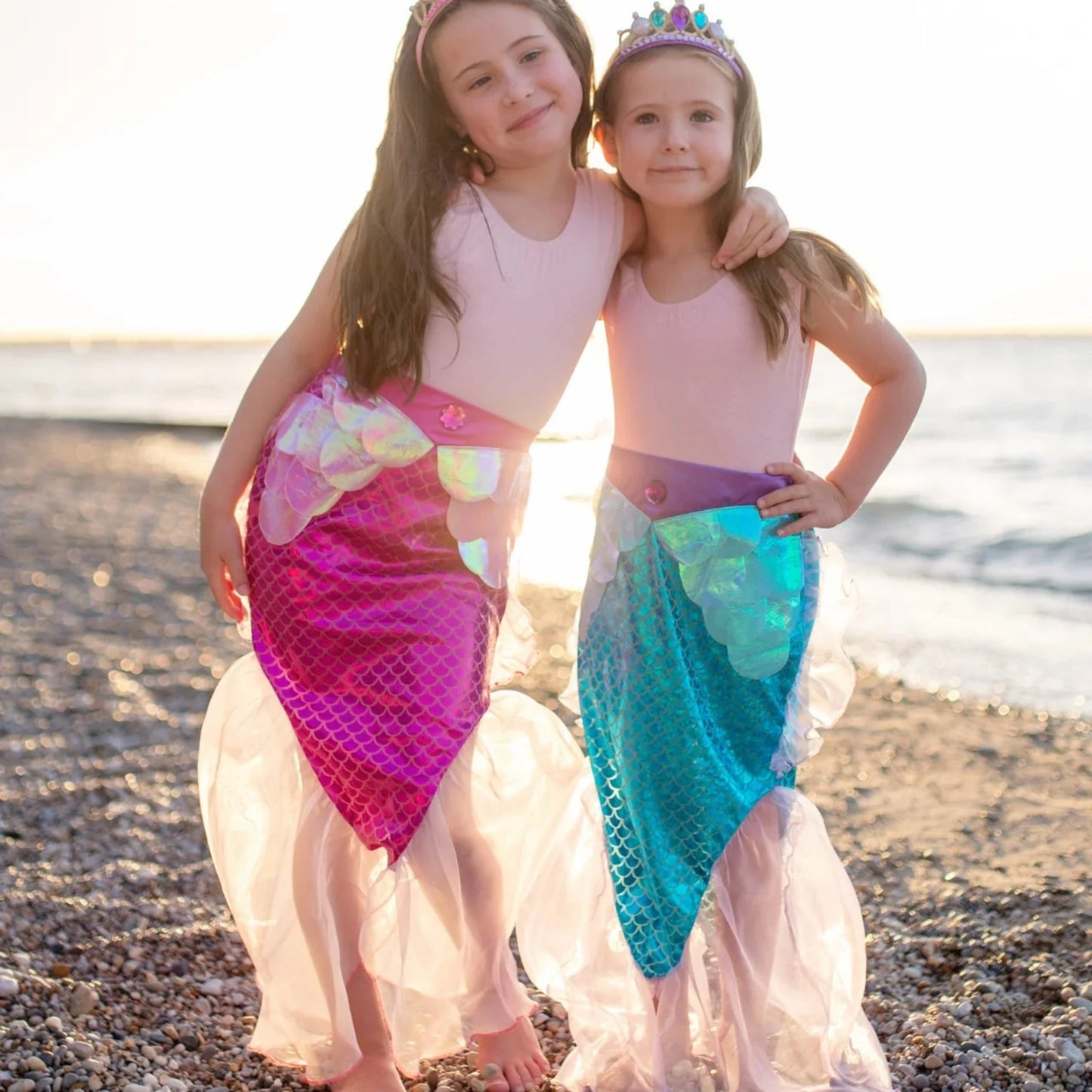Mermaid Glimmer Skirt Set