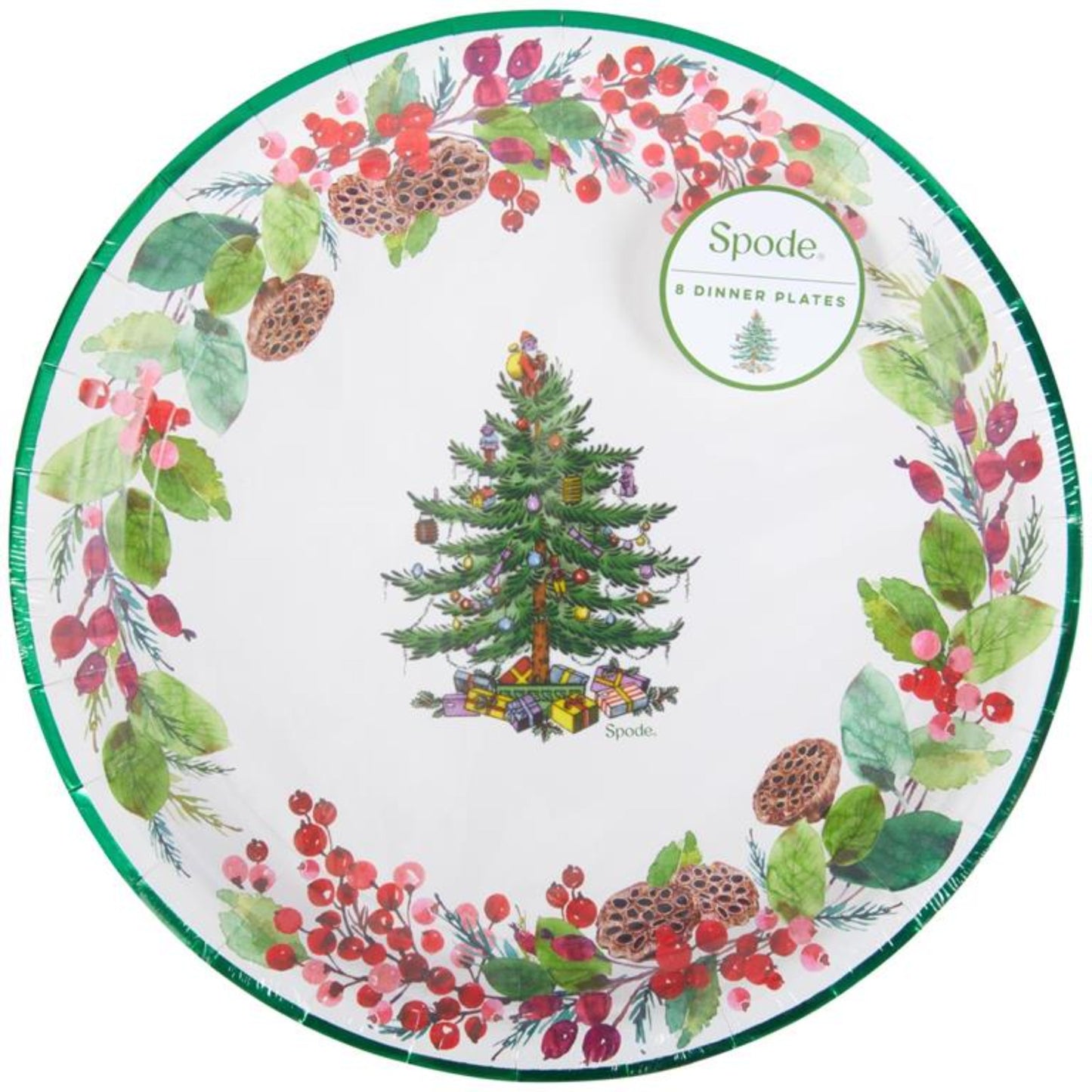 Spode Pinecone Dinner Plates