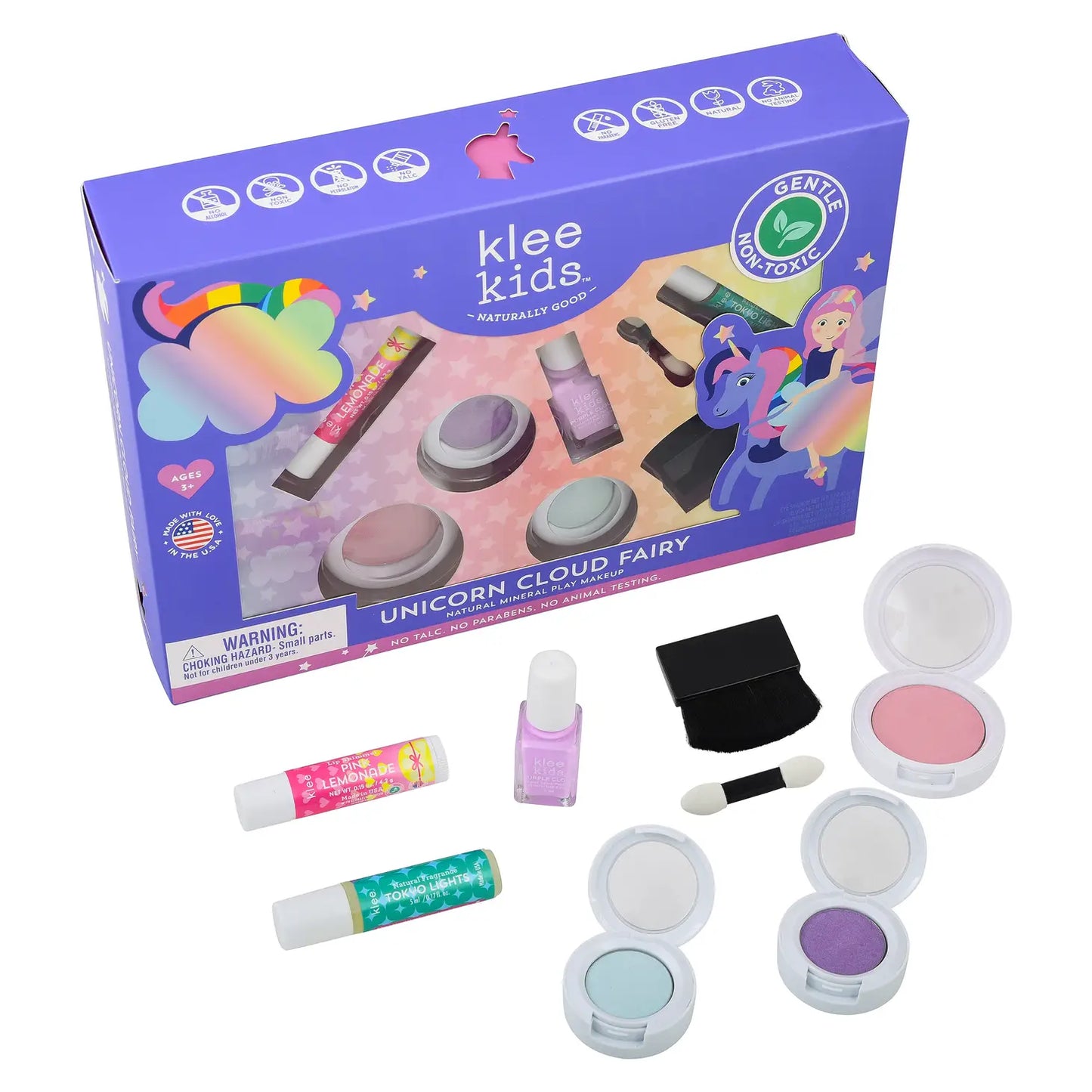 New! Unicorn Cloud Fairy - Klee Kids Deluxe Makeup Kit