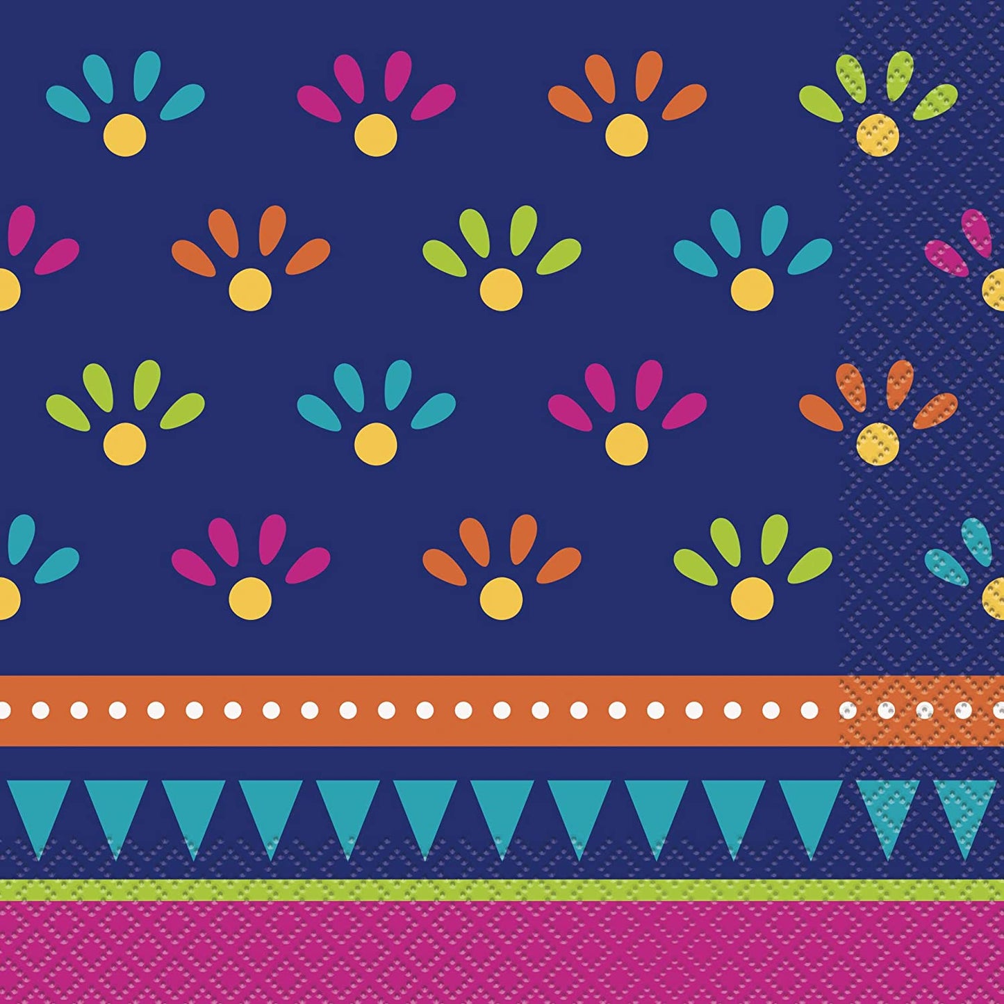 Servilletas grandes boho fiesta mexicana