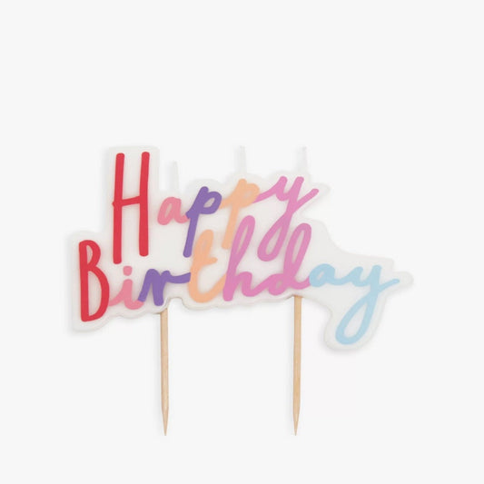 Happy Birthday Candle