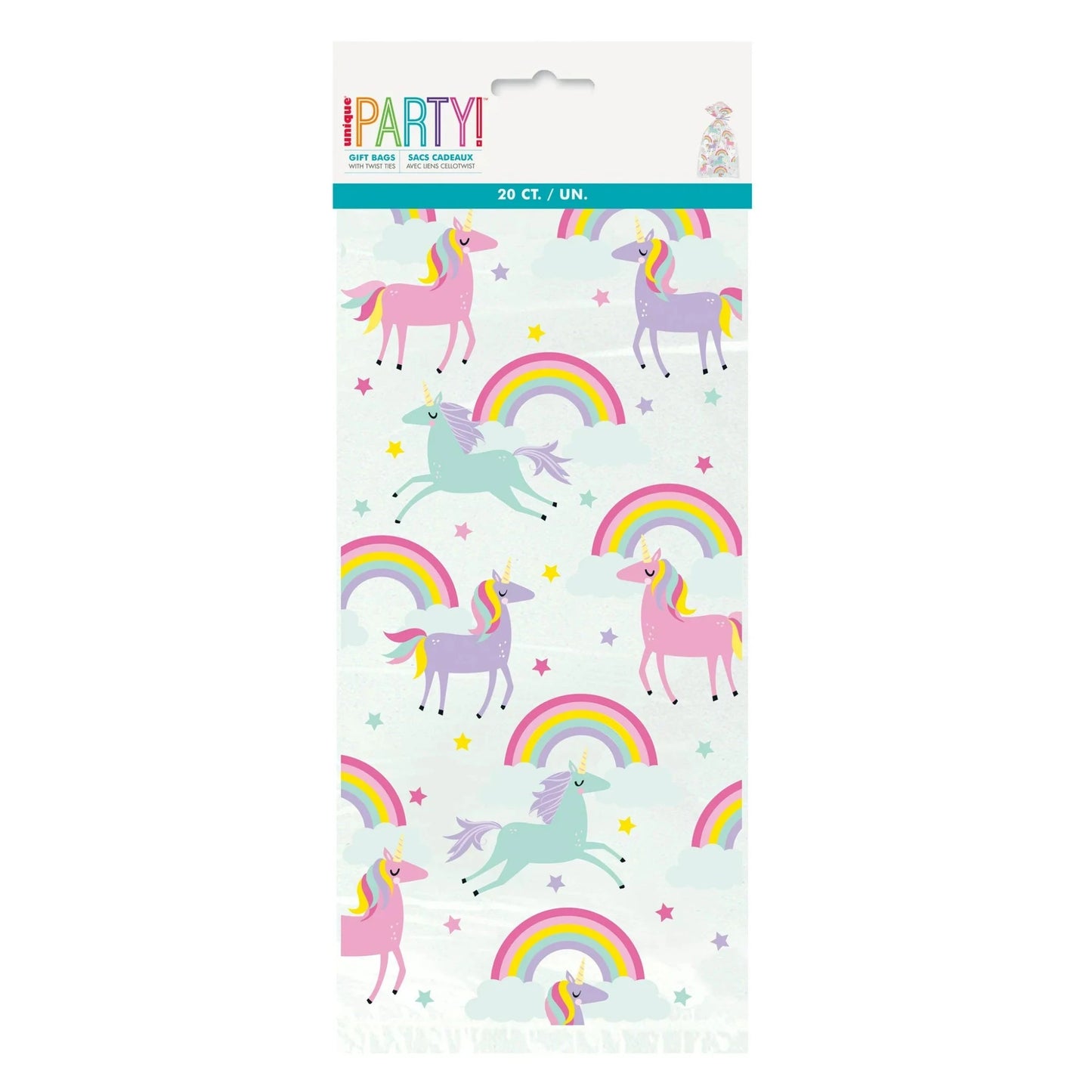 20 - Rainbow and Unicorn Cello Bags