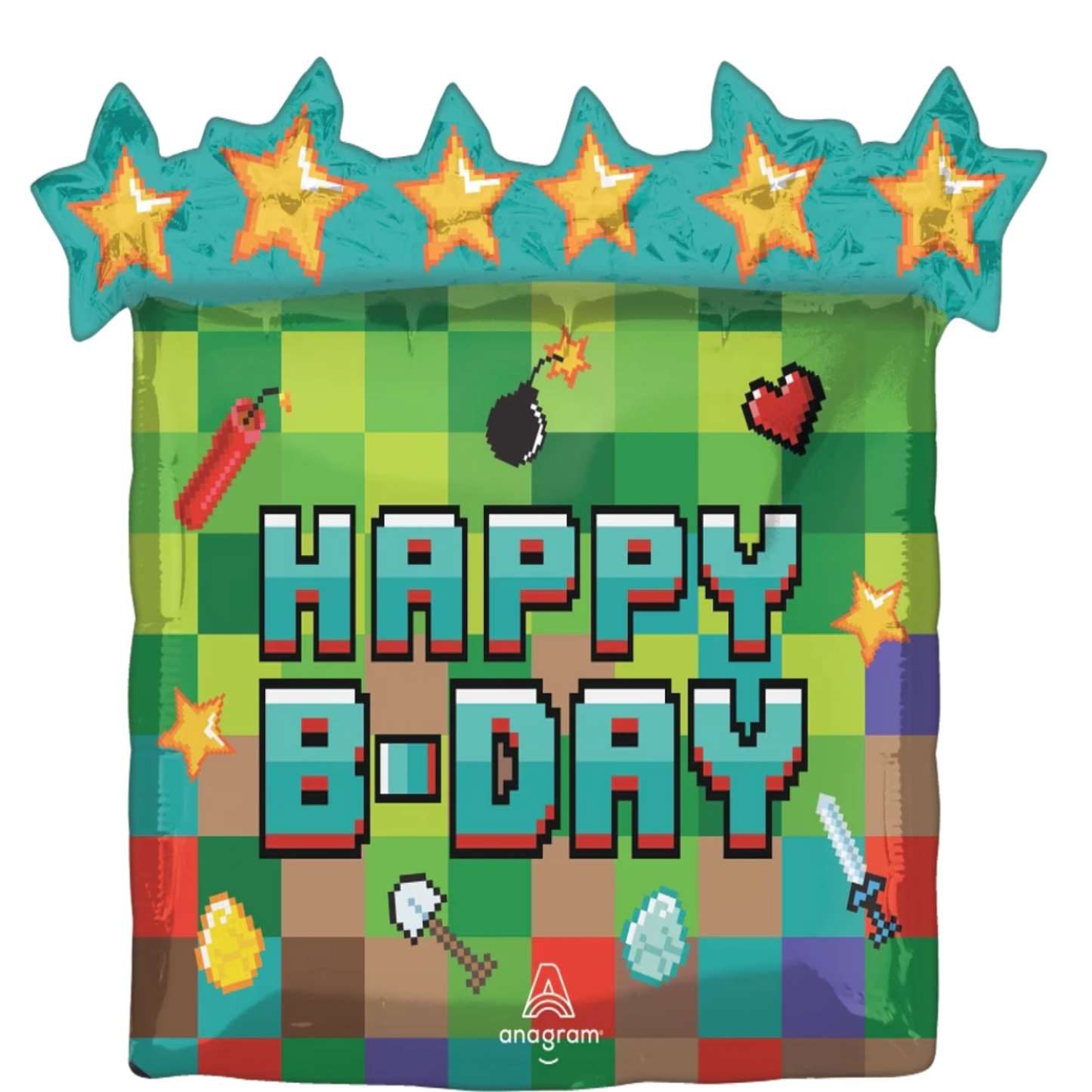 Minecraft Balloon 25"