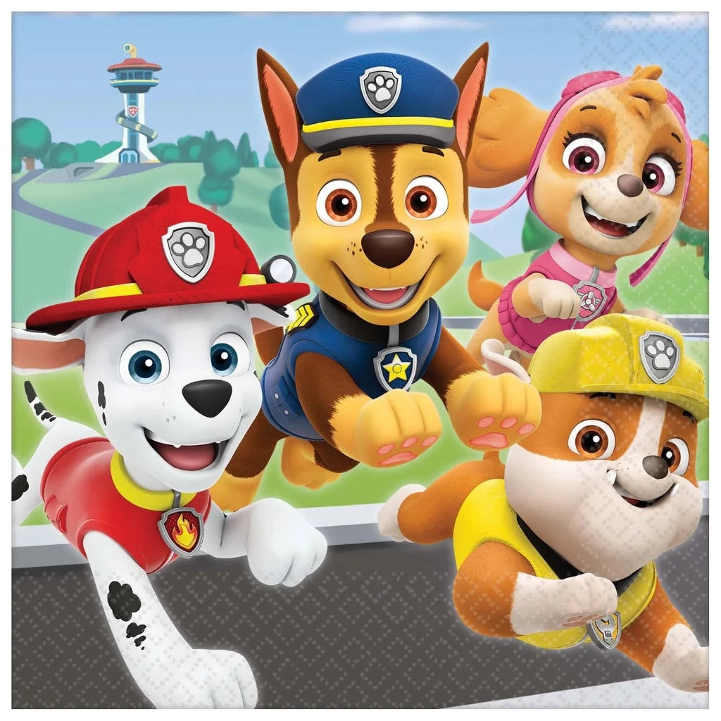 Paw Patrol Adventures Luncheon Napkins