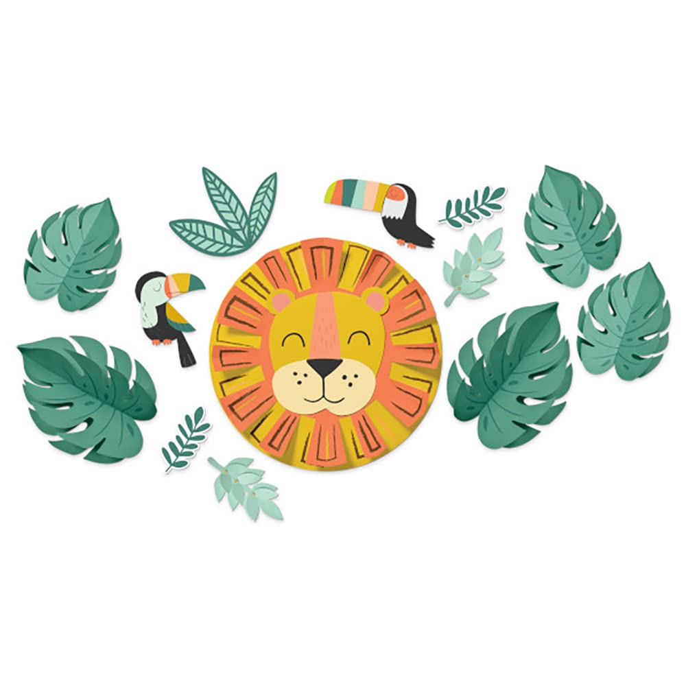Kit de decoración de paredes Get Wild Birthday