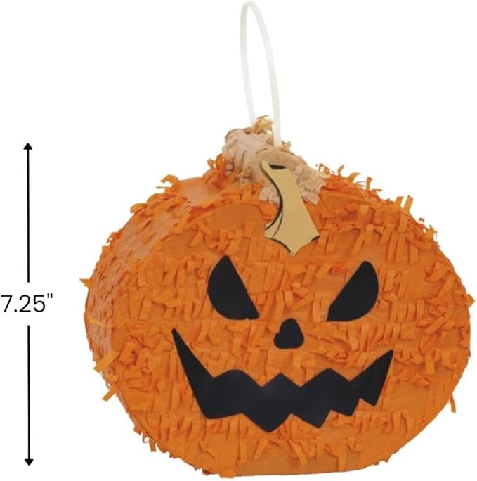 Jack-o-Lantern Mini Pinata Favor Decoration