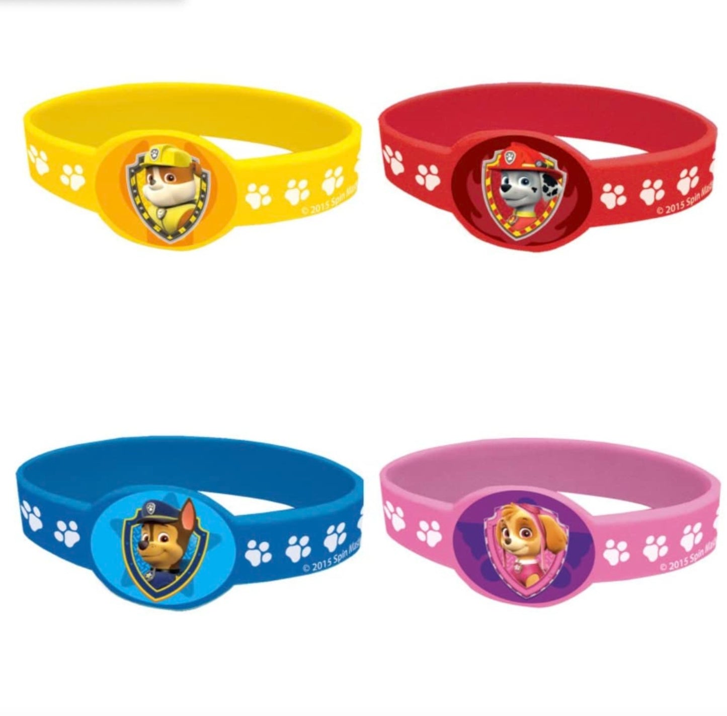 Stretchy Party Bracelets - Child Size, 4 Pcs