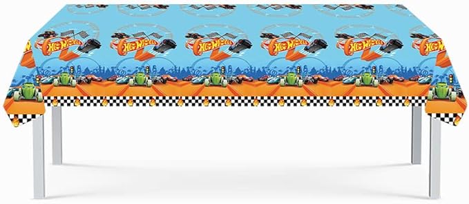 Hot Wheels Wild Racer Plastic Table Cover