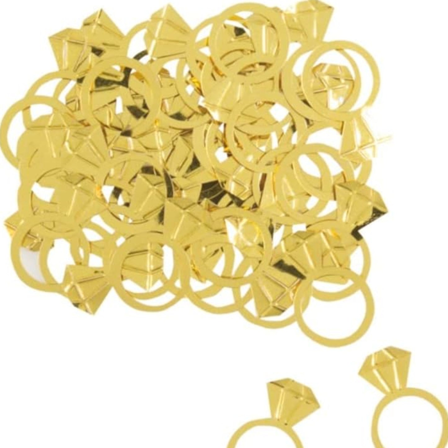 Confetti diamond ring