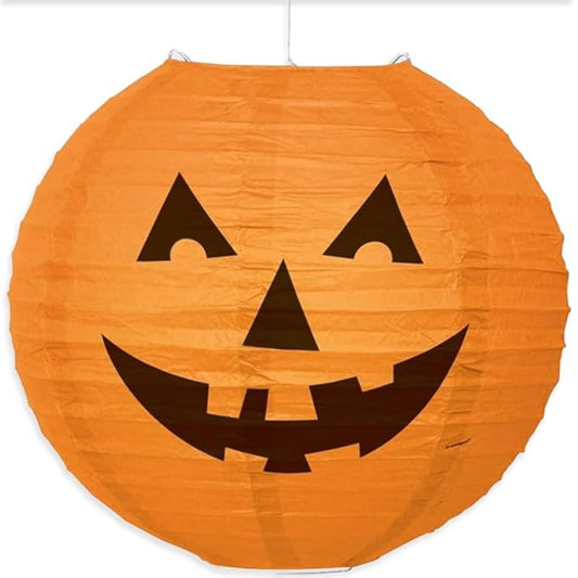 Pumpkin 10" Round Lantern
