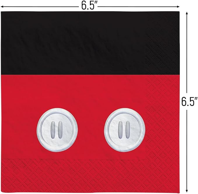 Mickey Mouse Forever Luncheon Napkins