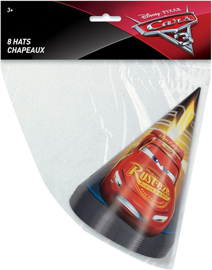 Disney Cars 3 Party Hats
