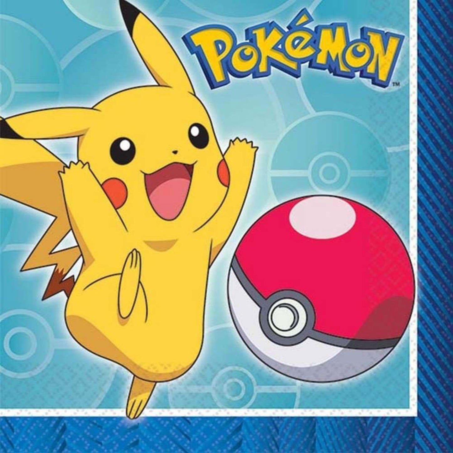 Multicolor Pokemon Napkins