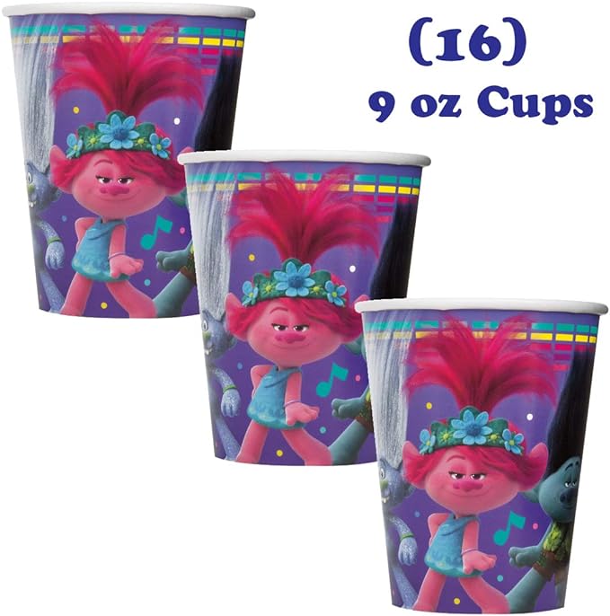 Trolls World Tour 9oz Party Cups