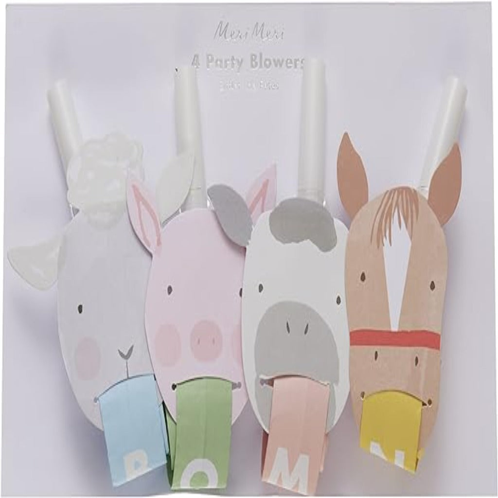 On The Farm Party Blowers