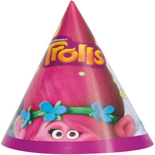 Trolls Party Hats