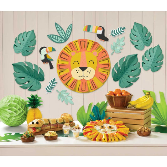 Kit de decoración de paredes Get Wild Birthday