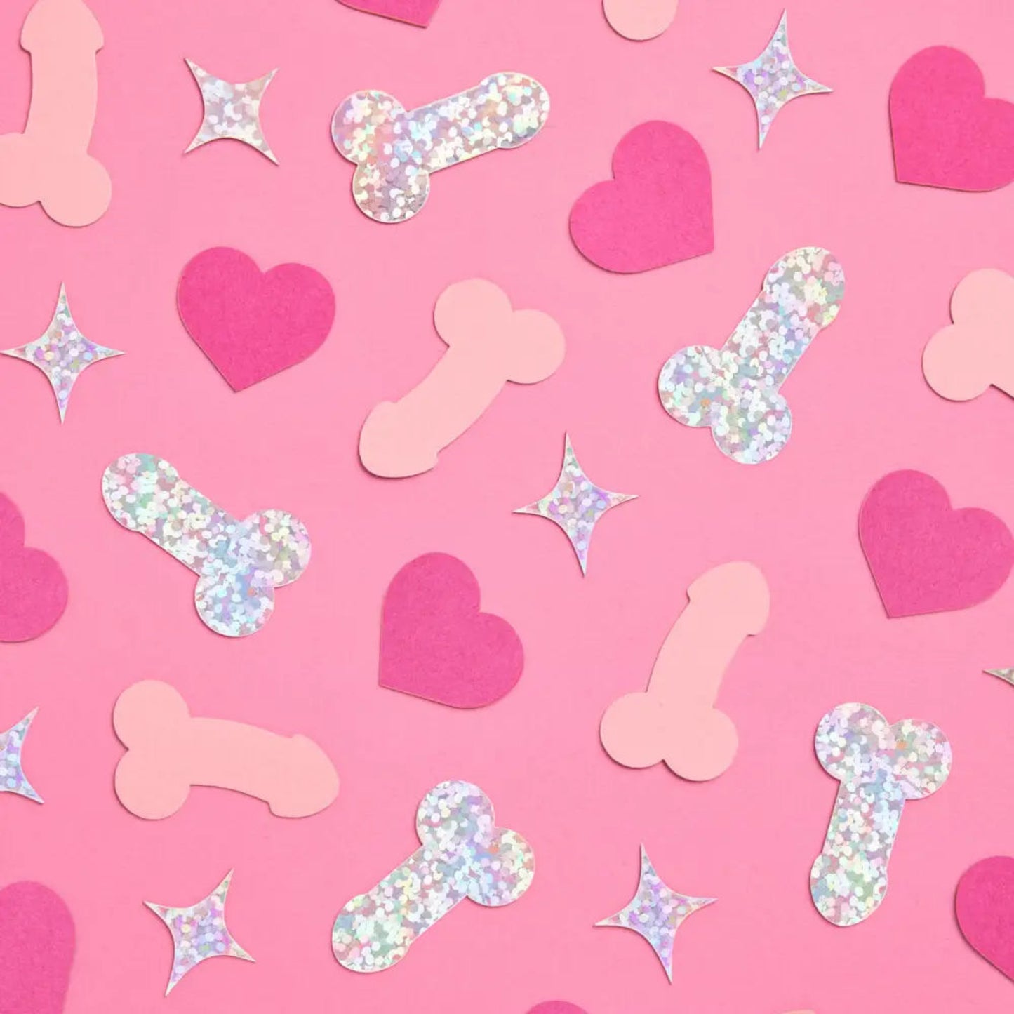 Confetti Holographic Bachelorette Party