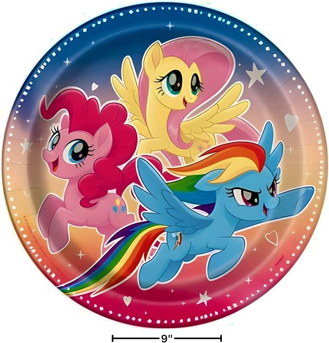 My Little Pony Paper Plates