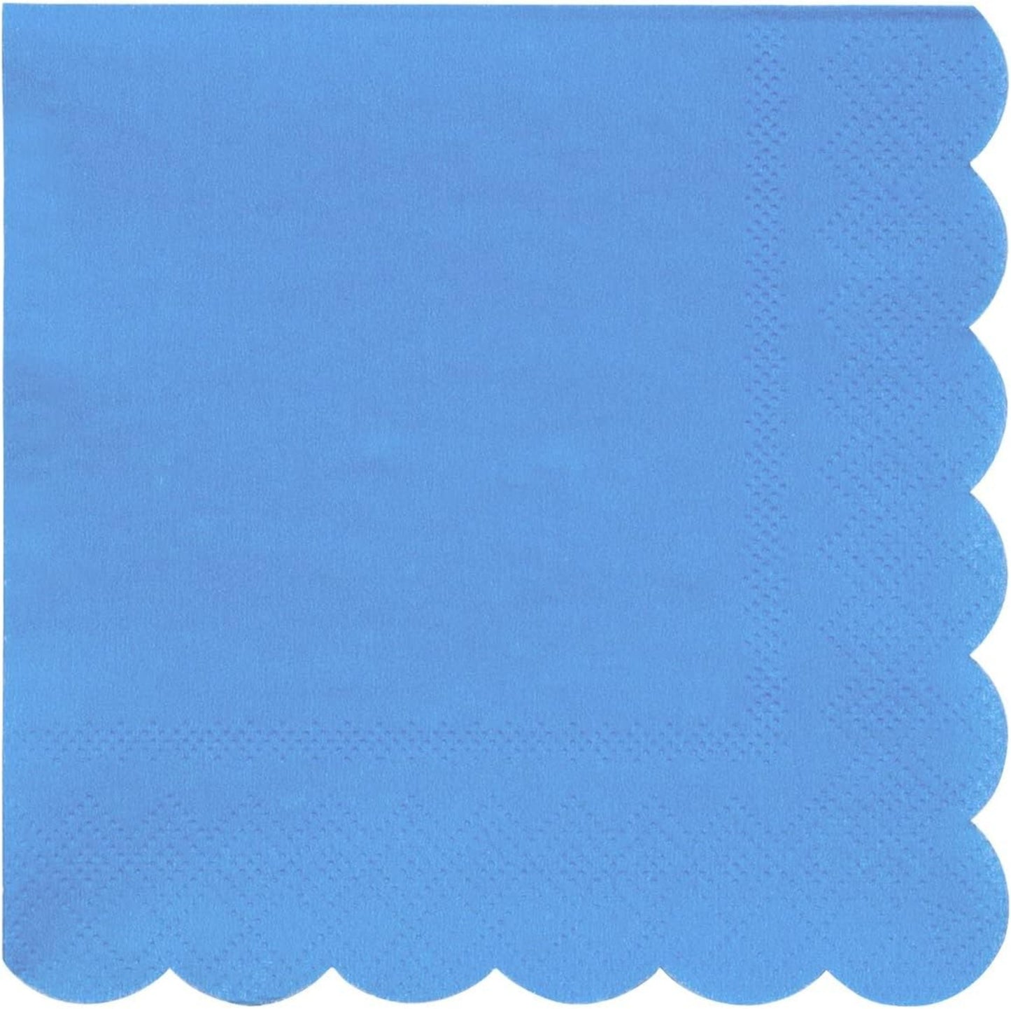 Bright Blue Small Napkins