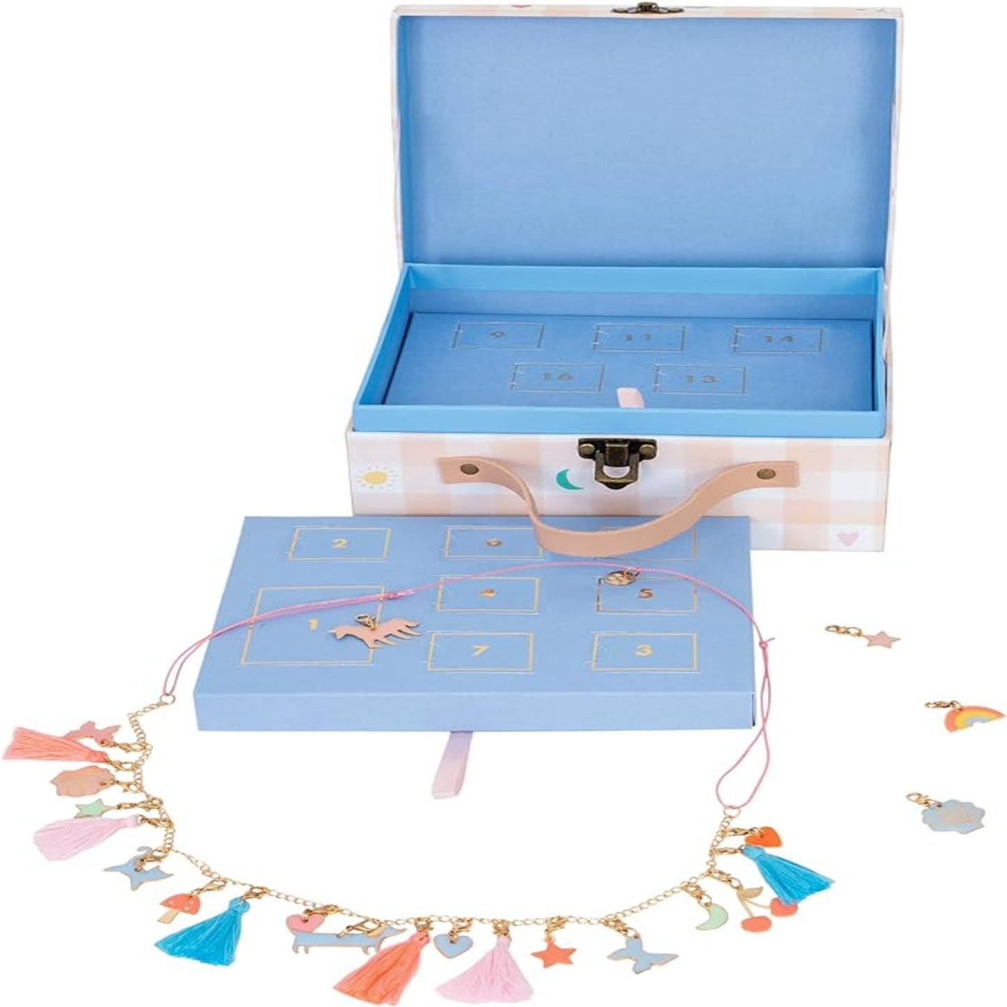 Enamel Charm Necklace Advent Calendar