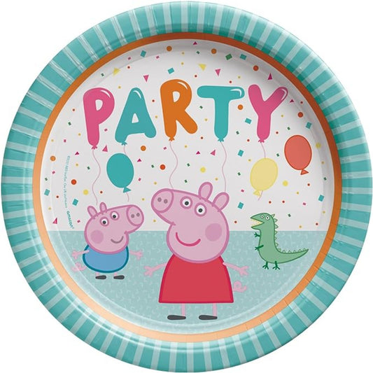 Platos Peppa Pig de 9"