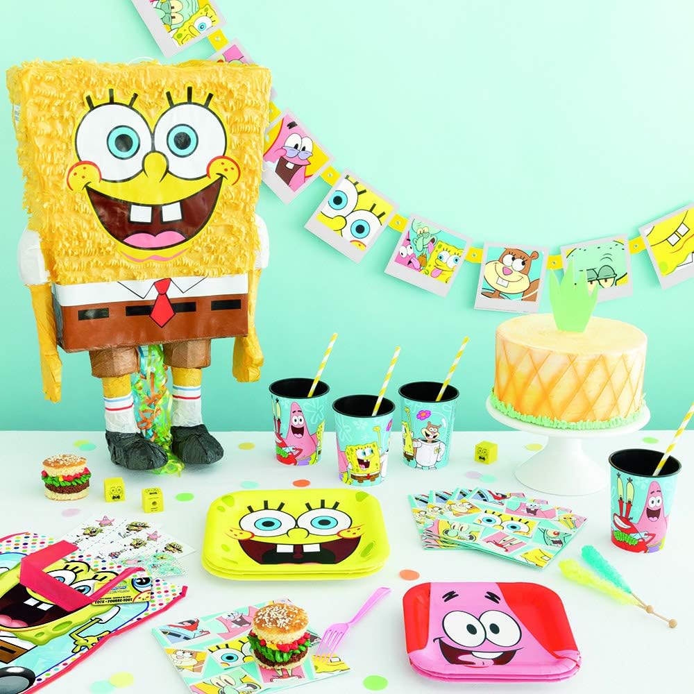 Spongebob Squarepants Paper Party Plates