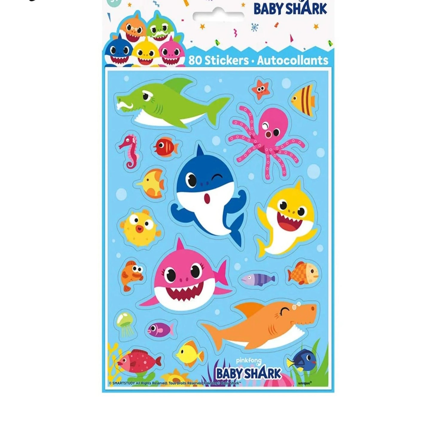 4 Baby Shark Sticker