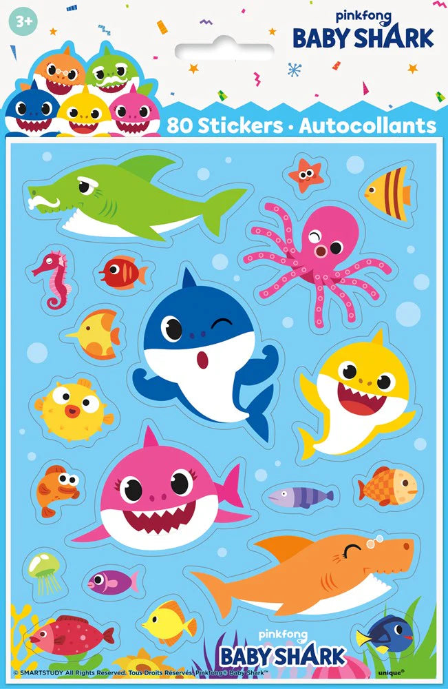 4 Baby Shark Sticker