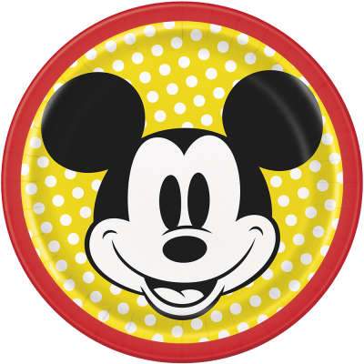 Mickey Mouse Dessert Plates