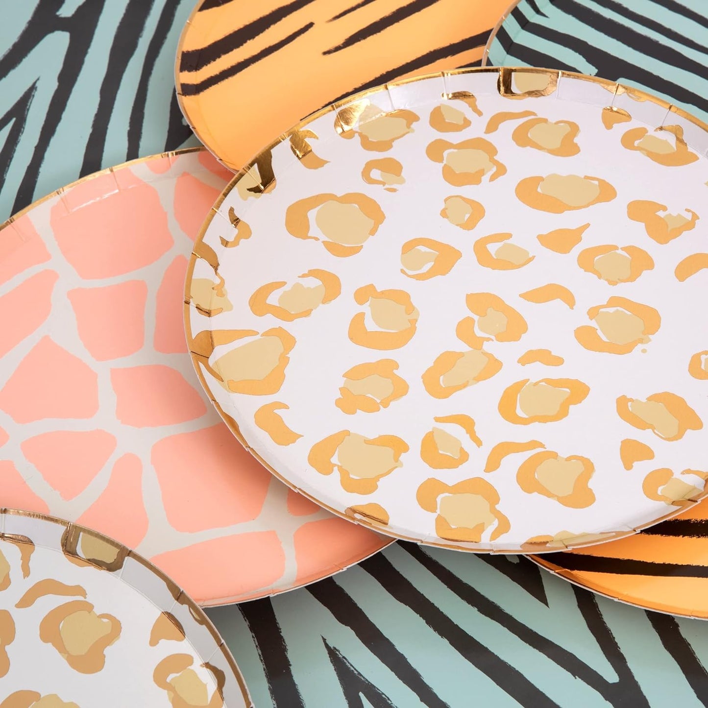 Safari Animal Print Dinner Plates