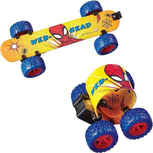 Pulsera Slap con patineta extraíble de Spider-Man