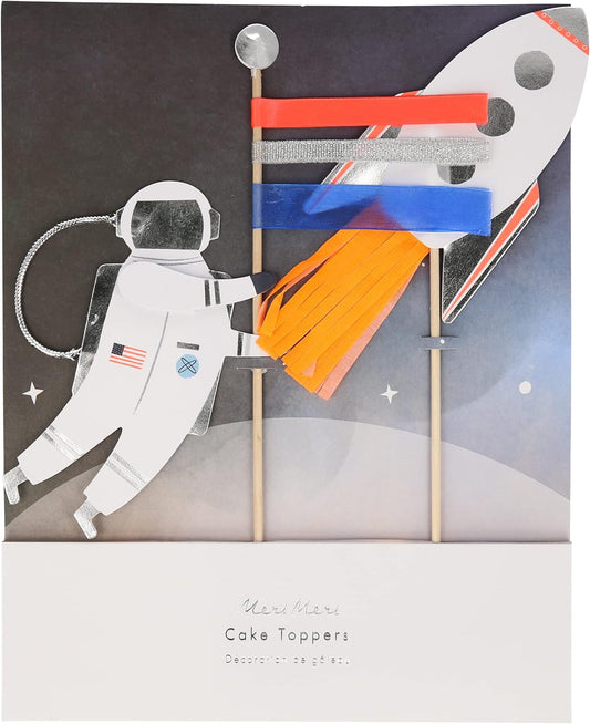 Adorno para tarta espacial