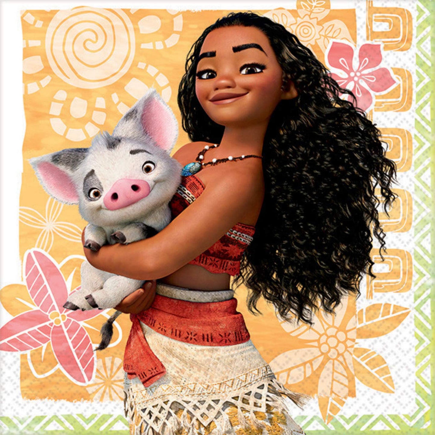 Moana Beverage Napkin (16 Count)