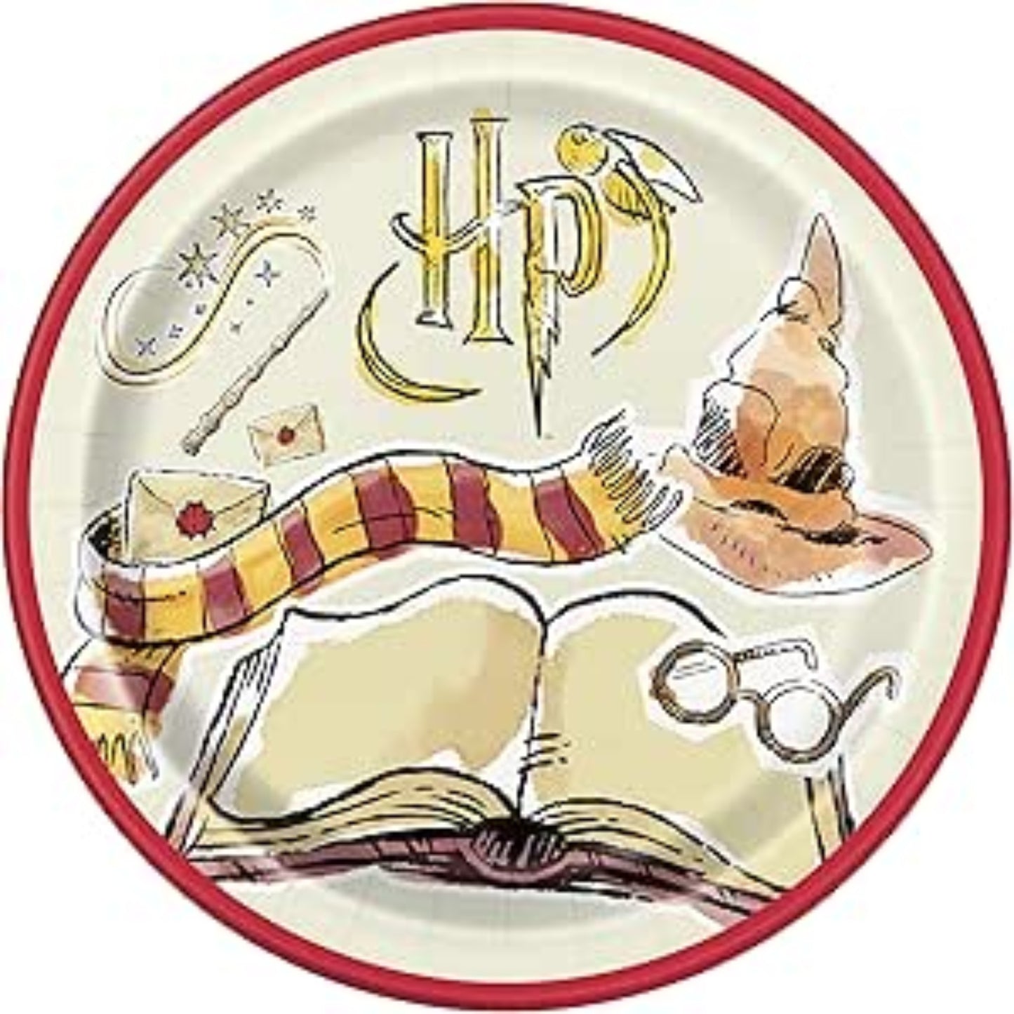Harry Potter Round 9 Dinner Plates 8ct"