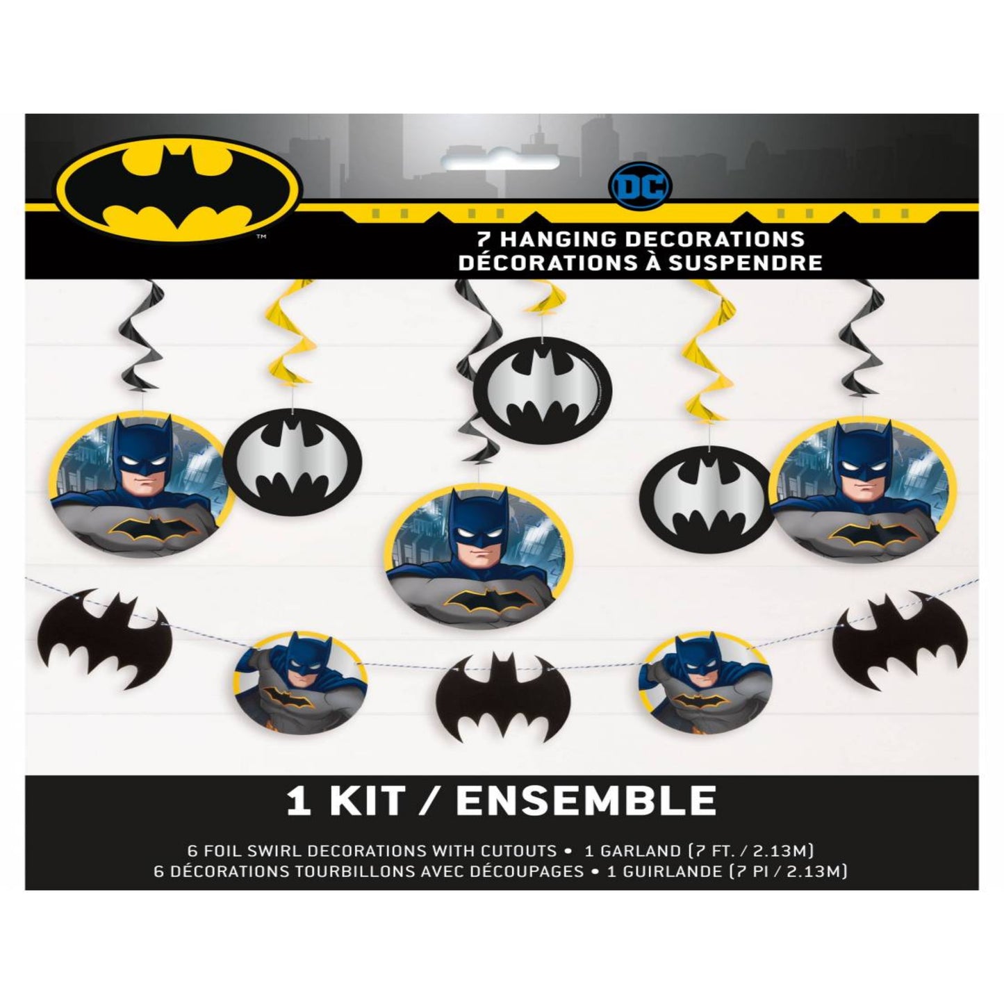 Decoraciones colgantes de Batman