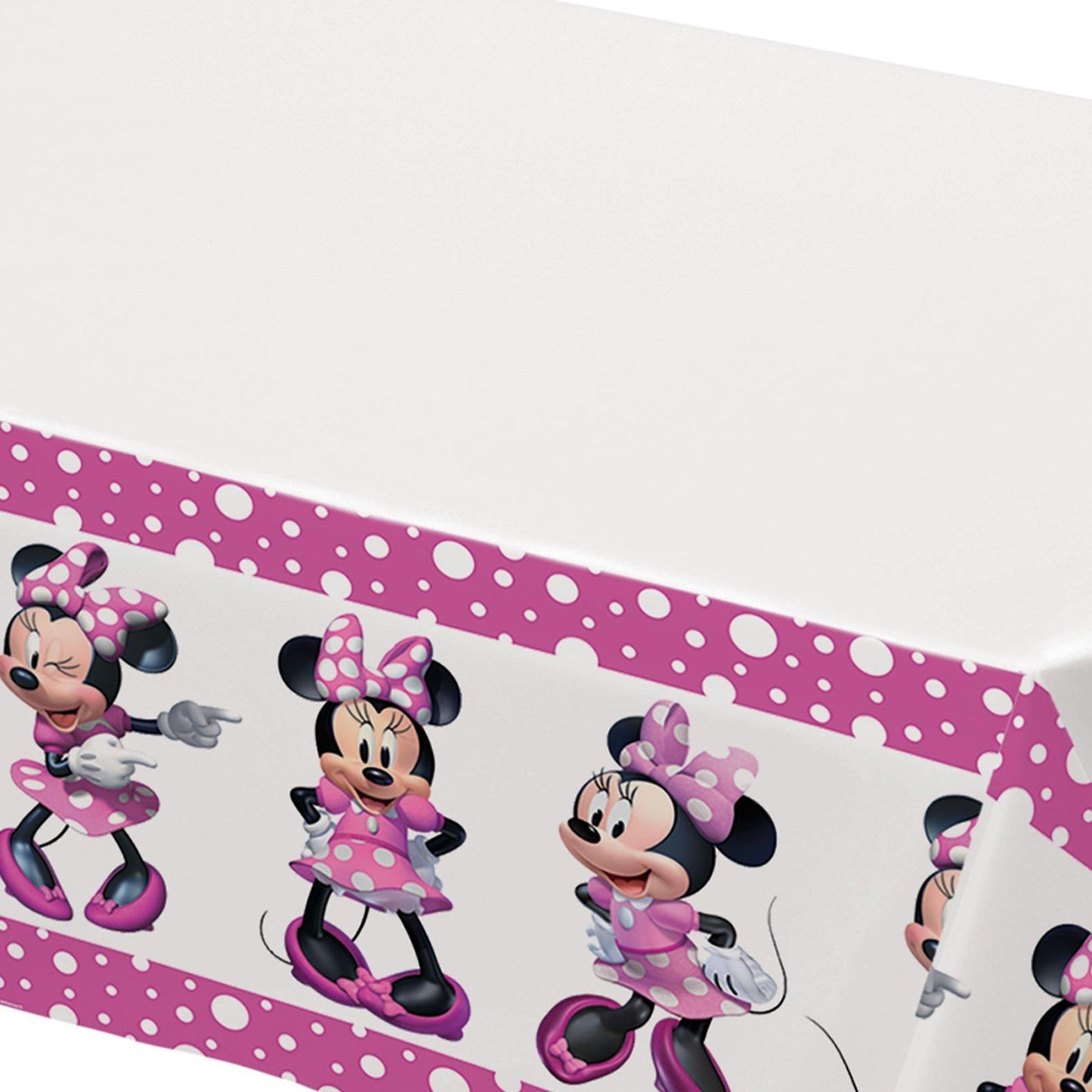 Minnie Mouse Forever Plastic Table Cover