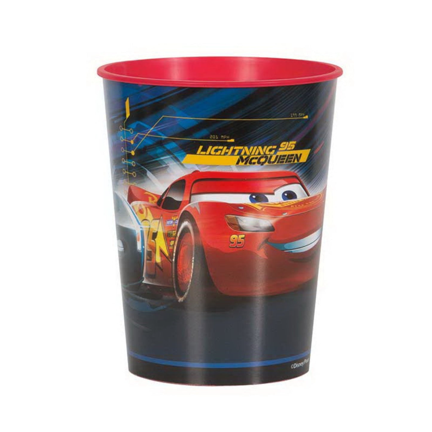 Vaso plástico Cars