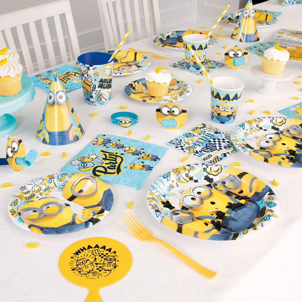Minions Round 9" Plates