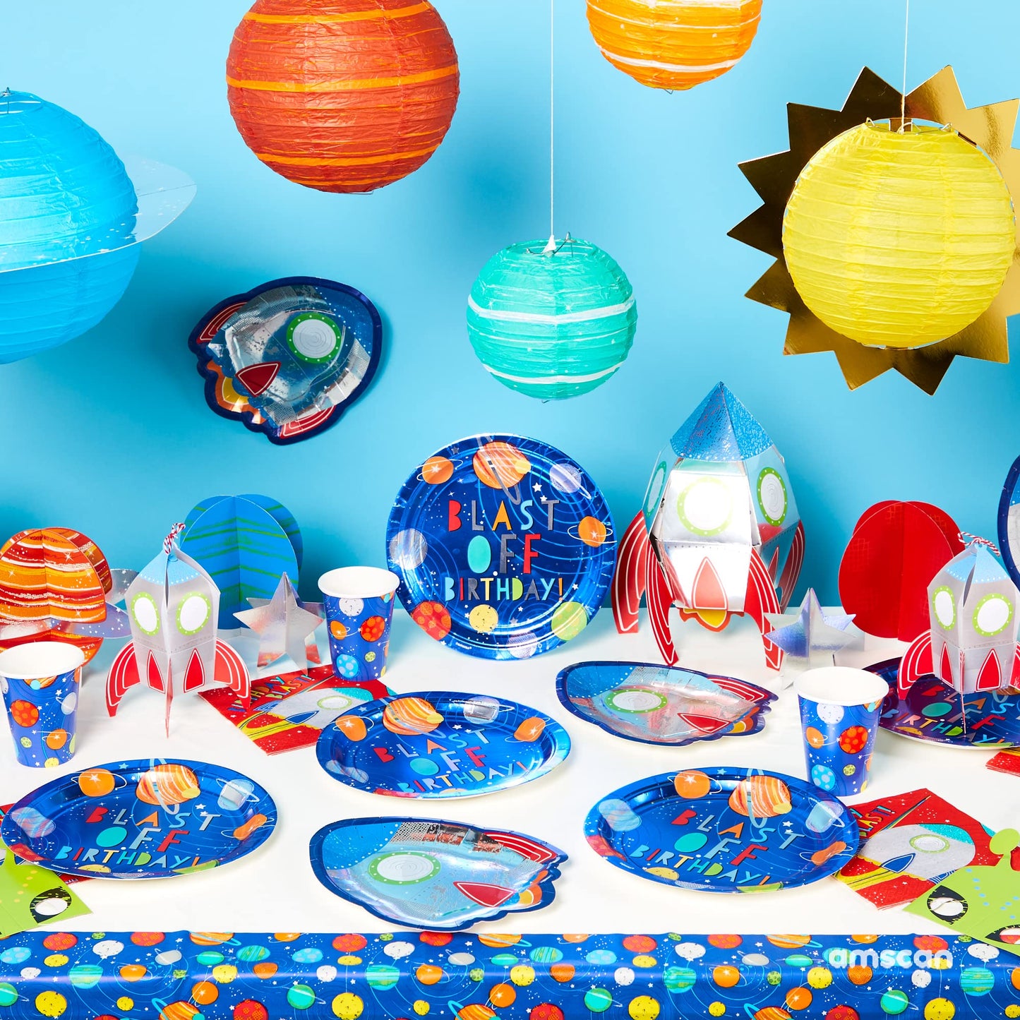 Space Birthday Banner